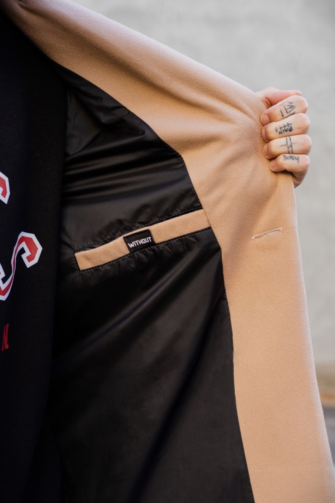 Пальто Without beige, фото №5 Пальто Without beige, фото №5