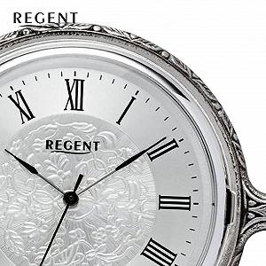 Чоловічий кишеньковий годинник REGENT Savonnette Antique 49 мм Механічний з ручним заводом з цифрами та поділками хвилин synthetic.ua - Фото 1
