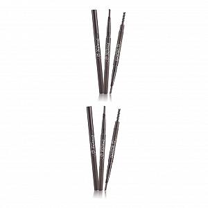 Набор Minkissy 2 в 1 2 шт. Водостойкие микроблейдинг-карандаши для бровей красные - Фото 1