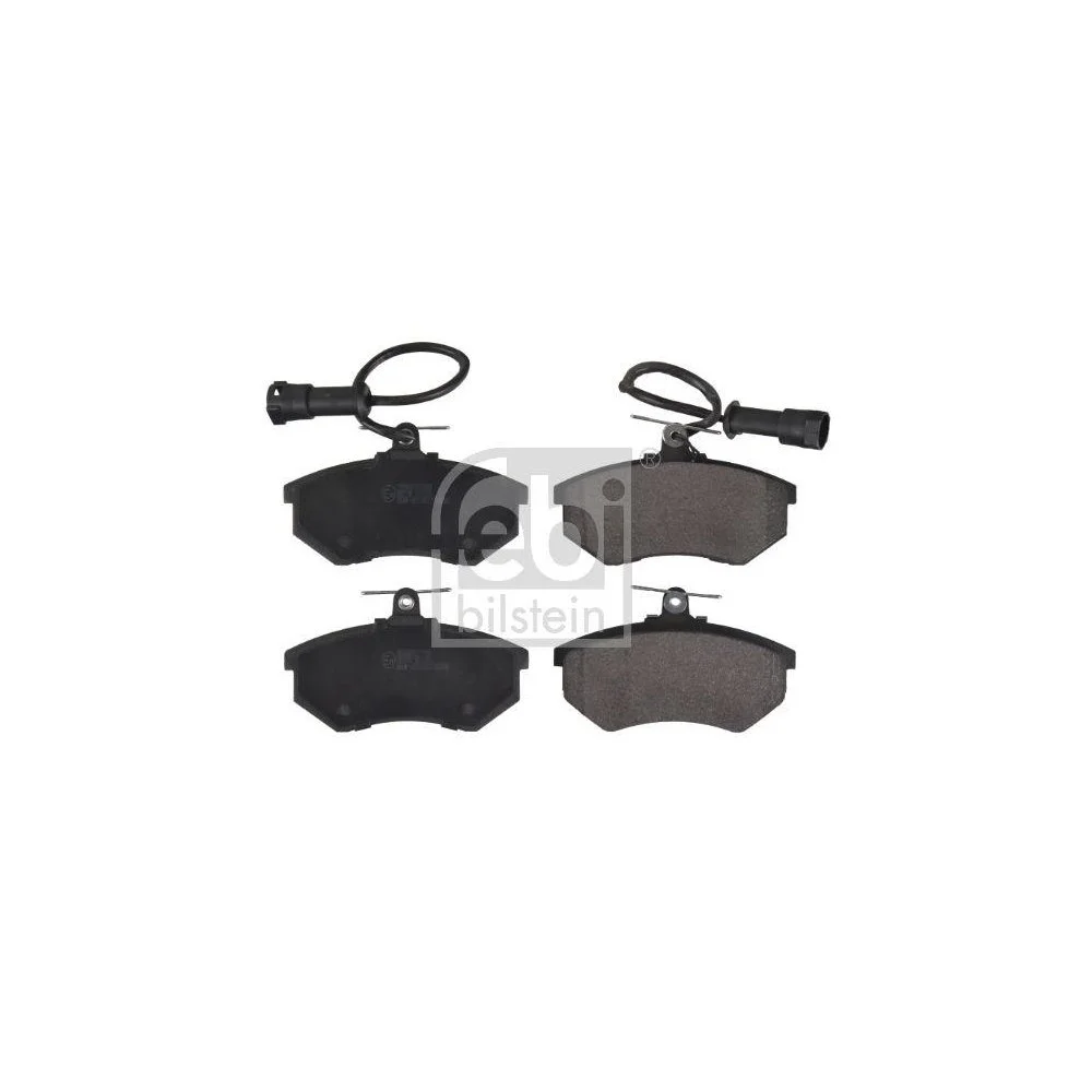 Комплект тормозных колодок, дисковый тормоз FEBI BILSTEIN 16066 для AUDI CHERY, передний мост, фото №2 Комплект тормозных колодок, дисковый тормоз FEBI BILSTEIN 16066 для AUDI CHERY, передний мост, фото №2