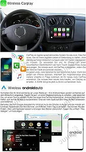 Штатная автомагнитола JUNHUA для Renault Dacia Sandero II B52 2012-2019 / 9" / Сенсорная / Apple CarPlay / Android Auto / Bluetooth / WI-FI / GPS / USB synthetic.ua - Фото 1