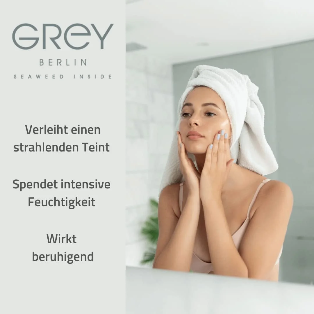 Маска для обличчя GREY Berlin Pure Skin Seaweed Зволожуюча, антивікова, фото №4