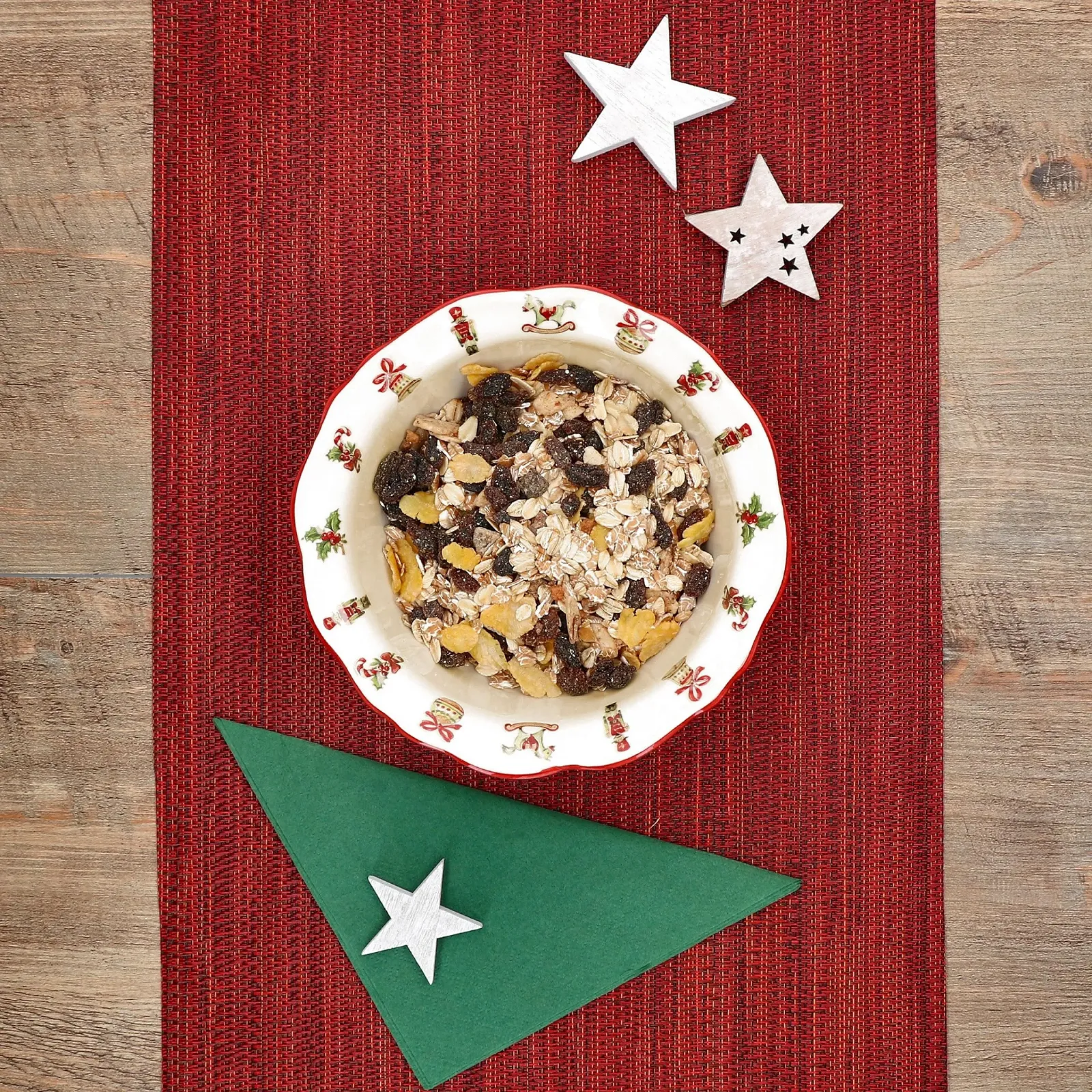 Миска Maestro Natale MamboCat 17.5 см 470 мл Керамика Италия Рождественский декор, фото №2