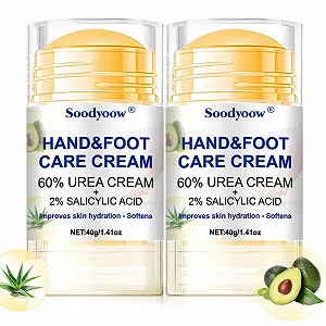 Крем для ног soodyoow с 60% мочевины и салициловой кислотой, 2 х 40 г - Фото 1
