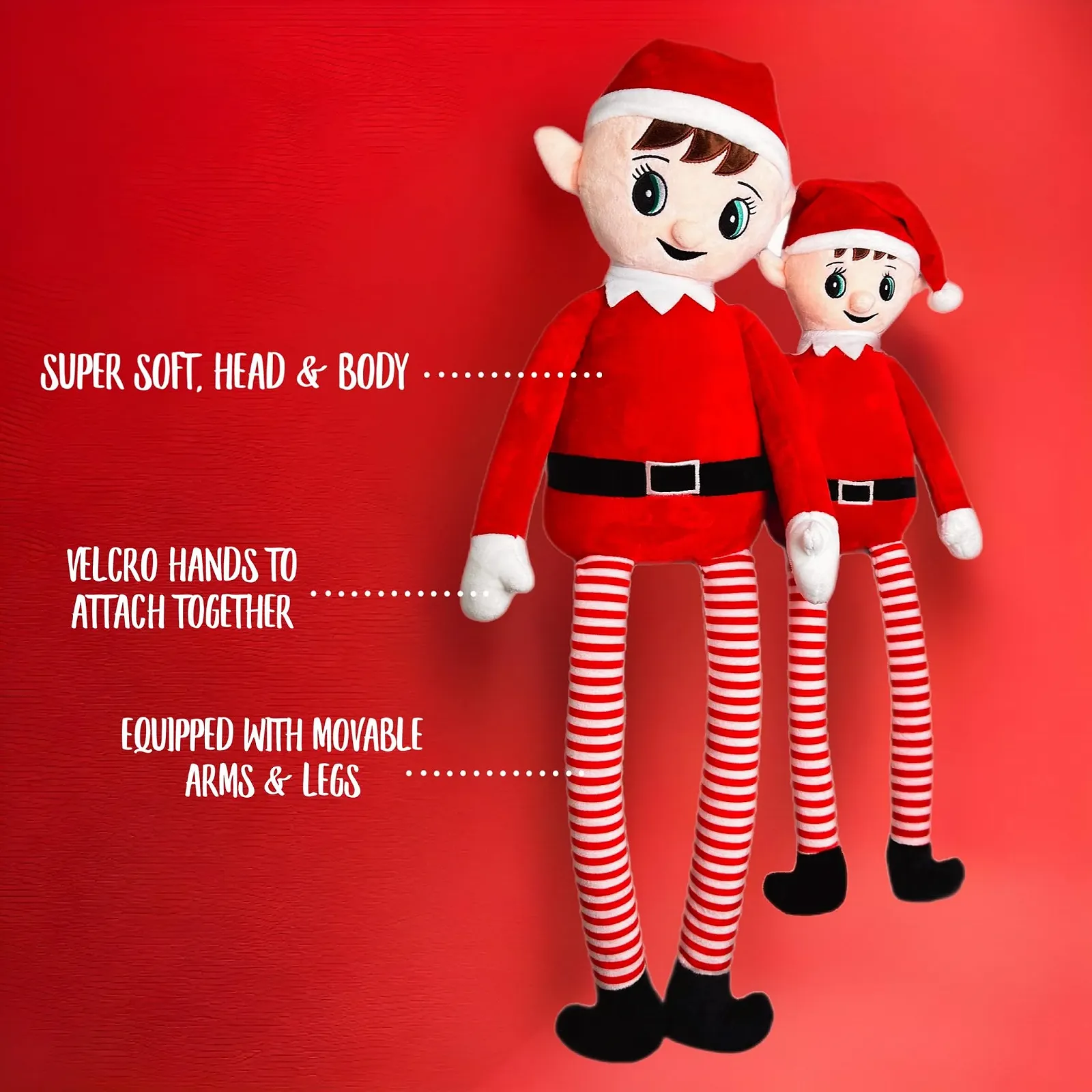М'яка іграшка Elves Behavin' Badly велика 60 см, фото №4 М'яка іграшка Elves Behavin' Badly велика 60 см, фото №4