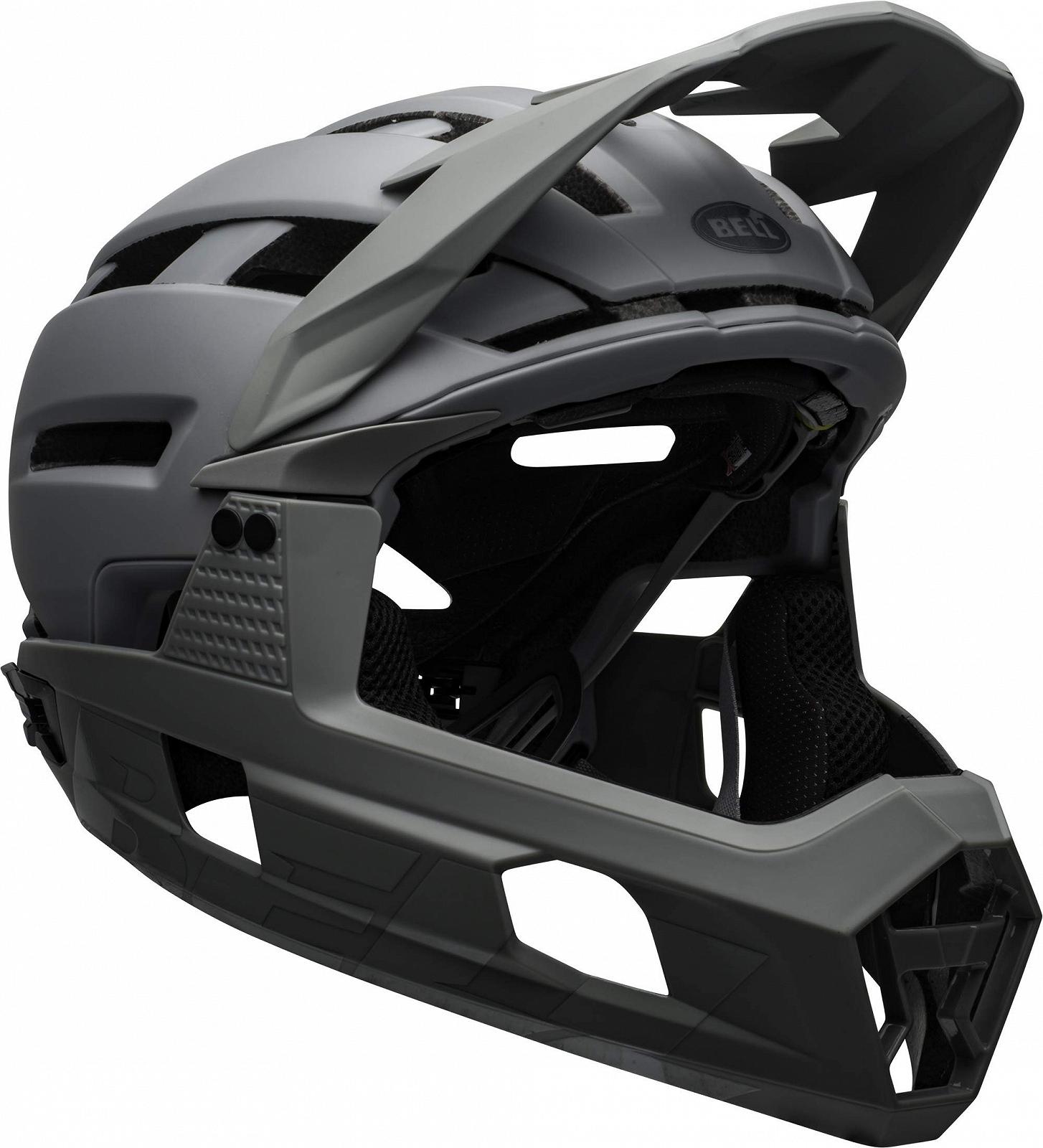 Шолом велосипедний MTB BELL Super Air R MIPS Spherical сірий 2021, фото №2
