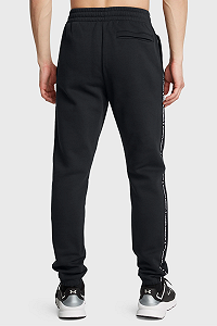 Штаны Under Armour Icon Fleece Jgr Taping 1389358-001 Черный XL synthetic.ua - Фото 1