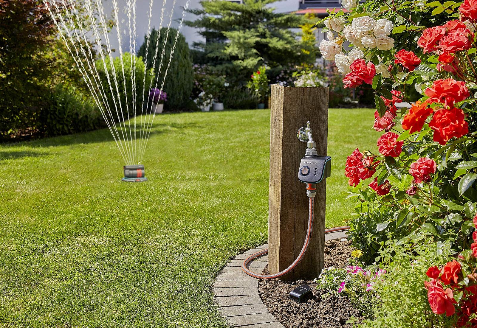 Комплект управления поливом Gardena smart system 19202-20 (smart sensor, smart water control, smart gateway), фото №3