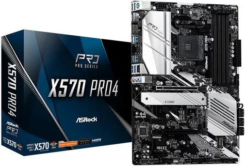 Материнская плата ASRock X570 PRO4, фото №1