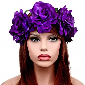 Венок для волос Свадебные фестивальные аксессуары synthetic.ua - Фото 1