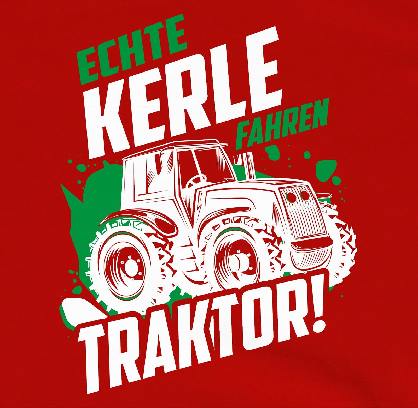 Худи для мальчиков и девочек Shirtracer Echte Kerle Fahren Traktor белый, фото №2