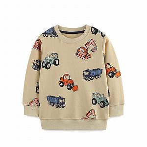 Толстовка Nlaayong для хлопчиків, дитячий пуловер, бавовняний джемпер з довгими рукавами - Фото 1