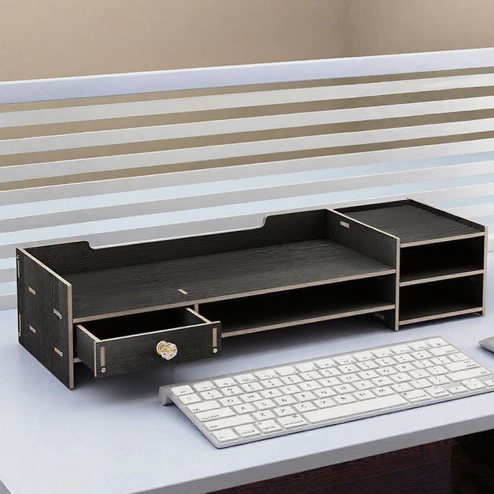 Підставка для монітора Організатор для комп'ютерного столу для ПК, фото №7