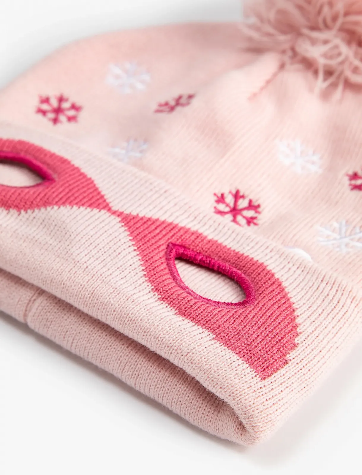 Шапка з помпоном Koton з вирізом, фото №4