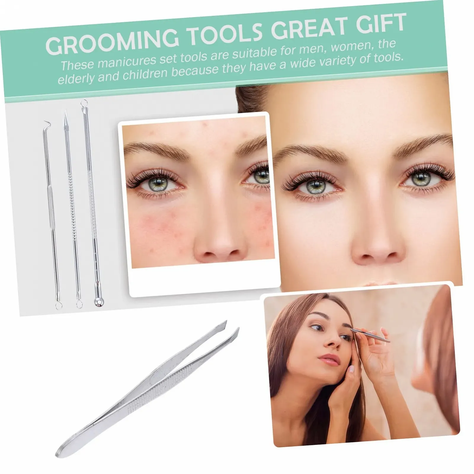 Набір для манікюру OATIPHO 26 штук портативний, фото №9