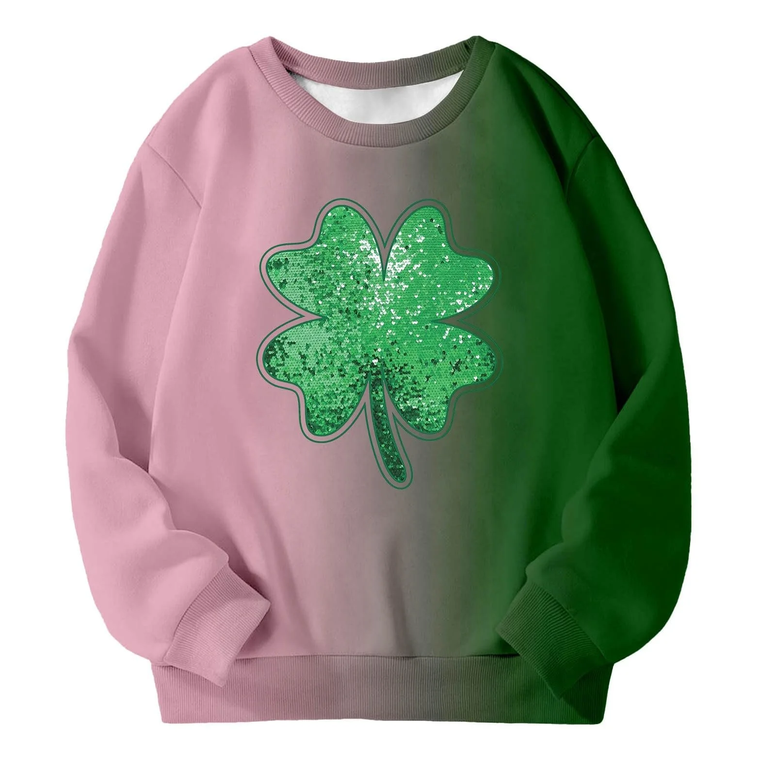 Пуловер для девочек, повседневная толстовка с круглым вырезом и капюшоном, размер 176 - L, фото №3