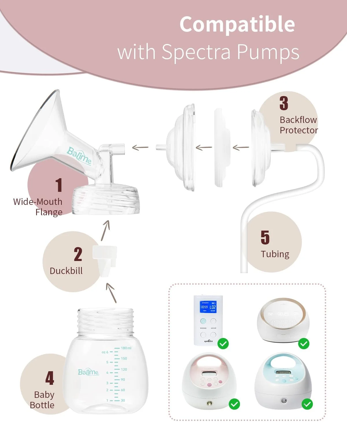 Фланець Balime для Spectra S1/S2/9 Plus Широкий 19 мм (2 шт.), фото №2 Фланець Balime для Spectra S1/S2/9 Plus Широкий 19 мм (2 шт.), фото №2