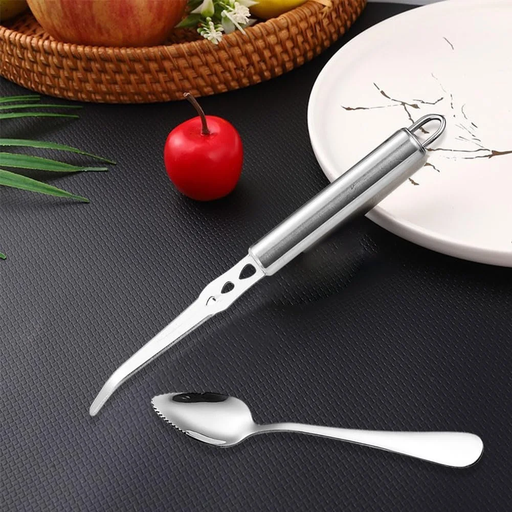 Набір з 4 ложок для грейпфрута Kiuiom, фото №6