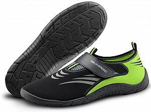 Аквашузи Aqua Speed AQUA SHOE MODEL 27A 7595 чорний, сірий, жовтий  43 - Фото 1