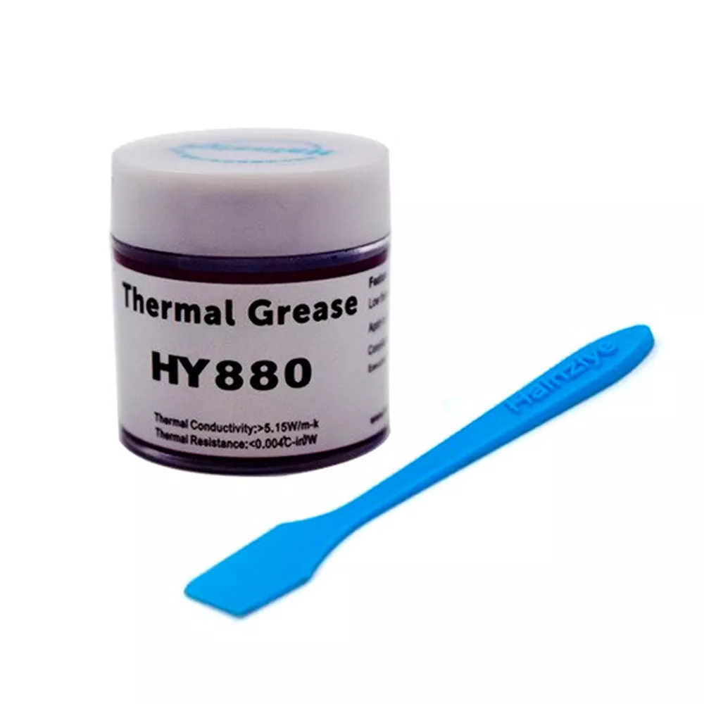 Паста термопровідна HY-880 10g банку Grey 5,15W / m-K <0.004  C-in² W 30 340 Блистер Q50, фото №1