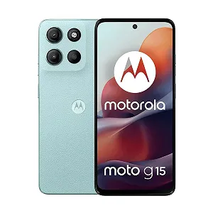 Смартфон Motorola G15 6.72 дюйма 8 ГБ 512 ГБ Світло-блакитний - Фото 1