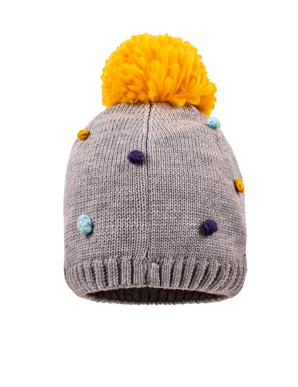 Шапка з помпоном для дівчаток Maximo, зроблено в Німеччині, фото №2