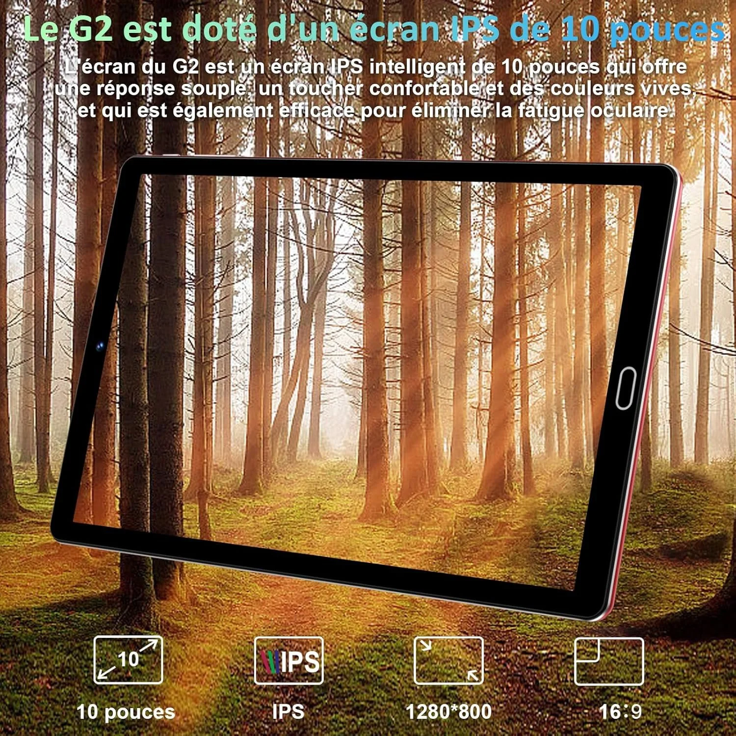 Планшет 10" Goodtel G2 4+6/64Gb 4 ядер Android 13 6000 mAh Красный, фото №6 Планшет 10" Goodtel G2 4+6/64Gb 4 ядер Android 13 6000 mAh Красный, фото №6