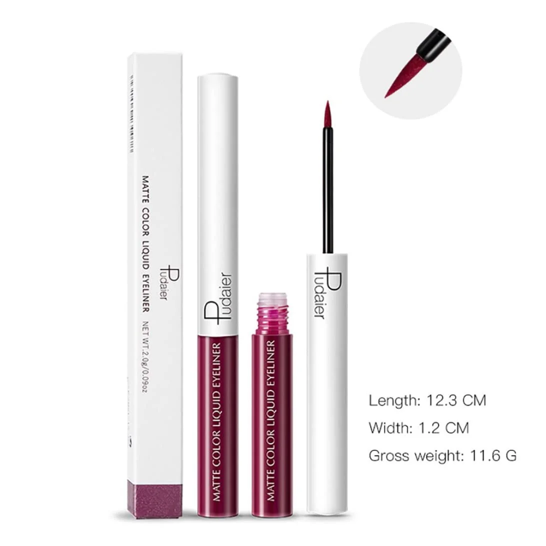 Подводка для глаз Matt Fl Жидкая для глаз Buntes 15#, разноцветная, фото №7