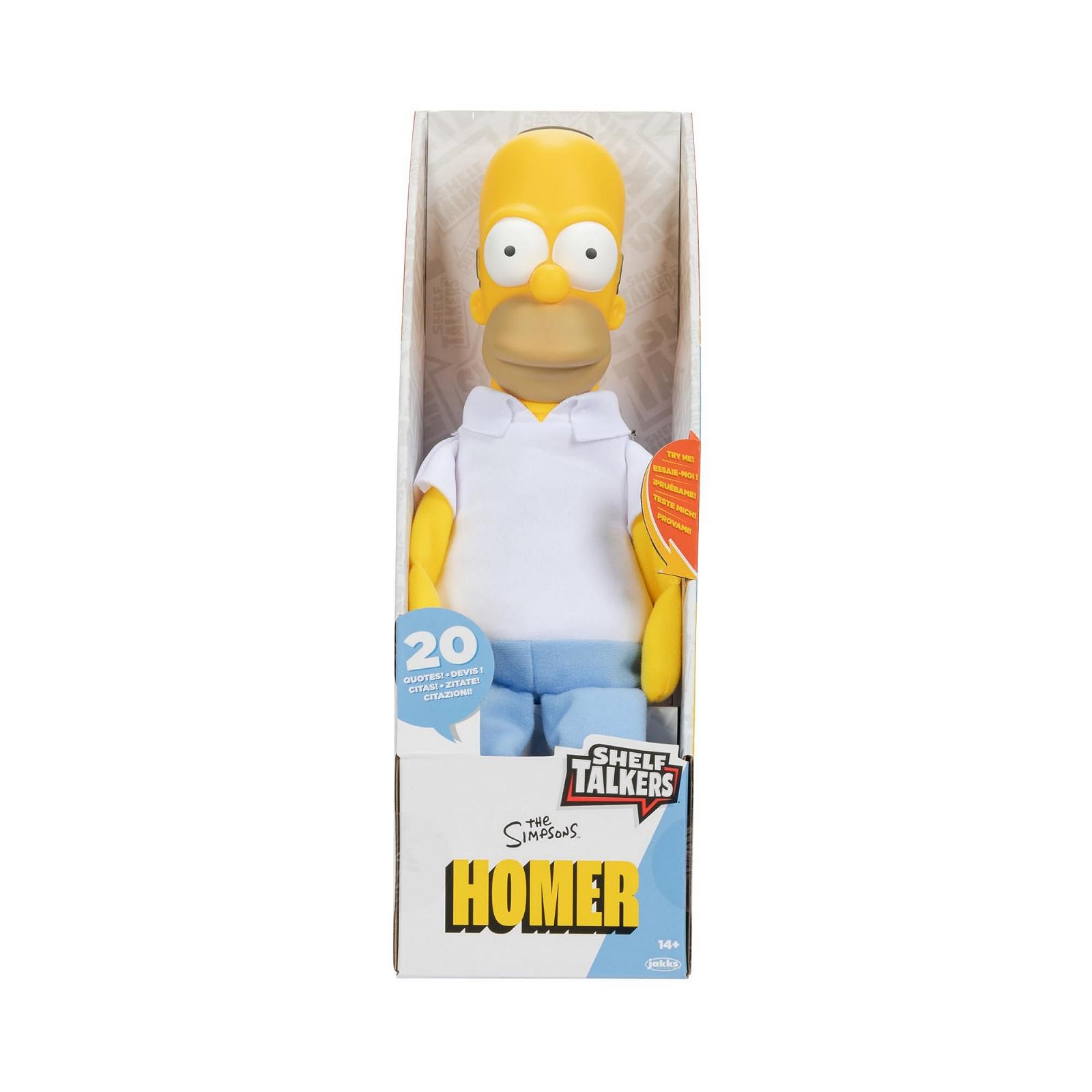Говорящая мягкая игрушка Shelf Talkers Simpsons Homer Plush, фото №5 Говорящая мягкая игрушка Shelf Talkers Simpsons Homer Plush, фото №5