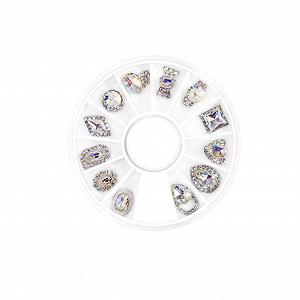 Набор для маникюра, патчи для ногтей, украшения для искусства, сплав, заклепки для дизайна ногтей - Фото 1