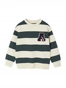 Толстовка Vertbaudet Terry Patch для мальчиков - Фото 1