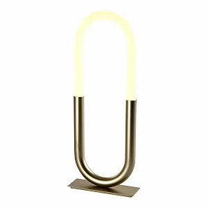 Настільна світлодіодна лампа LQWELL металева сучасна 3000K - Фото 1