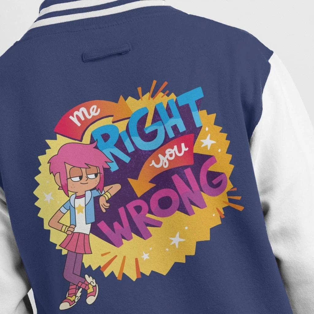 Детская куртка-бомбер All+Every Boy, Girl, Dog, Cat, Mouse, Cheese Me Right You Wrong, фото №4 Детская куртка-бомбер All+Every Boy, Girl, Dog, Cat, Mouse, Cheese Me Right You Wrong, фото №4