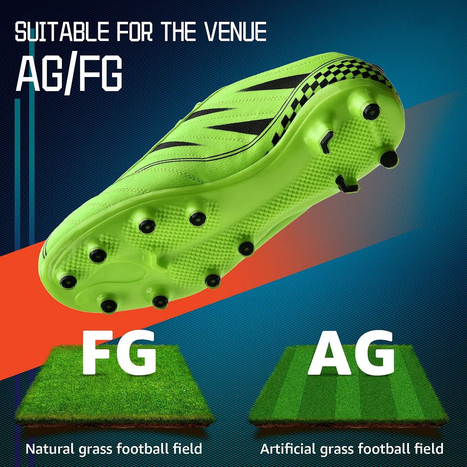 Футбольные бутсы Littleplum Детские Футбольные бутсы для футбола для игры на улице, фото №5