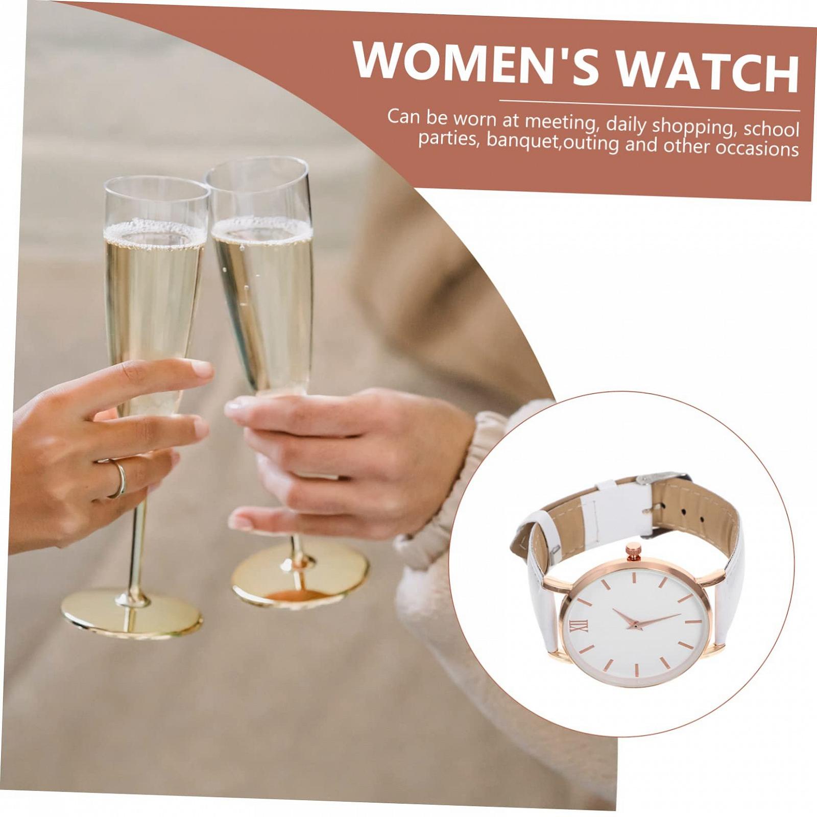 Женские часы LIFKOME, женский аксессуар, филигранные часы, PU, белые, фото №6