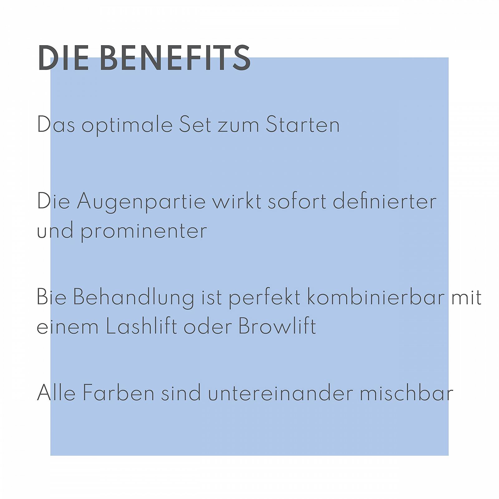 Кіт Augenmanufaktur Colour Lash & Brow Pro з 5 кольорами, фото №2