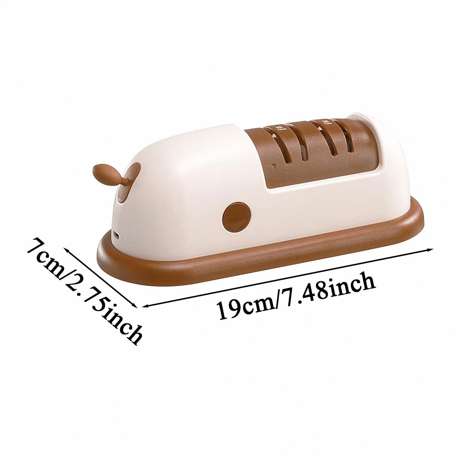 Точилка для ножей и ножниц аккумуляторная компактная, фото №5