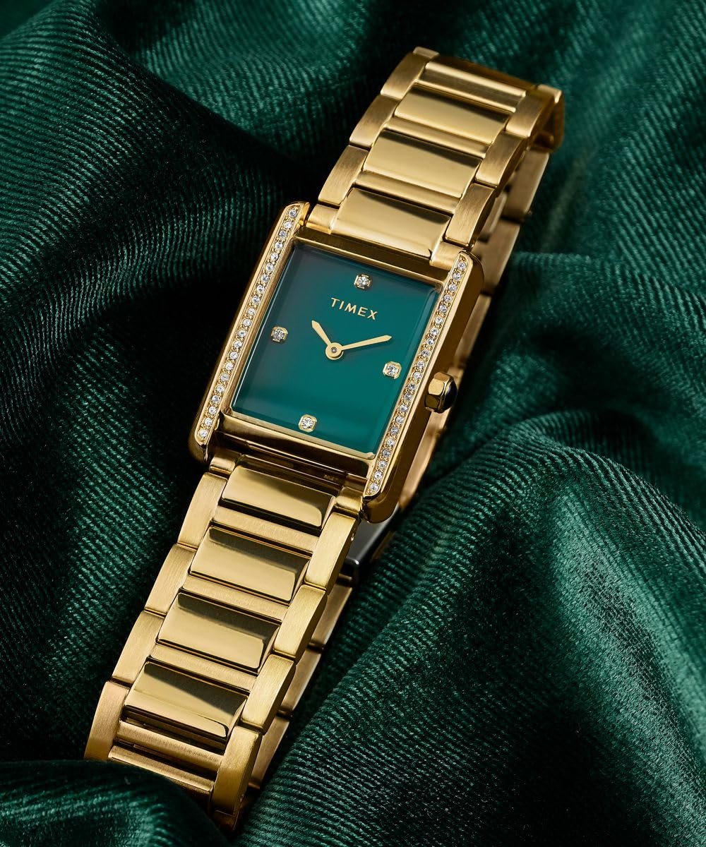 Женские Аналоговые Часы Timex Hailey с инкрустированным камнями безелем, фото №6 Женские Аналоговые Часы Timex Hailey с инкрустированным камнями безелем, фото №6