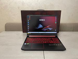 Ігровий ноутбук Acer Nitro AN515-54, 15,6" FHD IPS, i5-9300H, 16GB, 256GB+500GB, Nvidia GeForce GTX 1650 4GB + коробка, документи - Фото 1