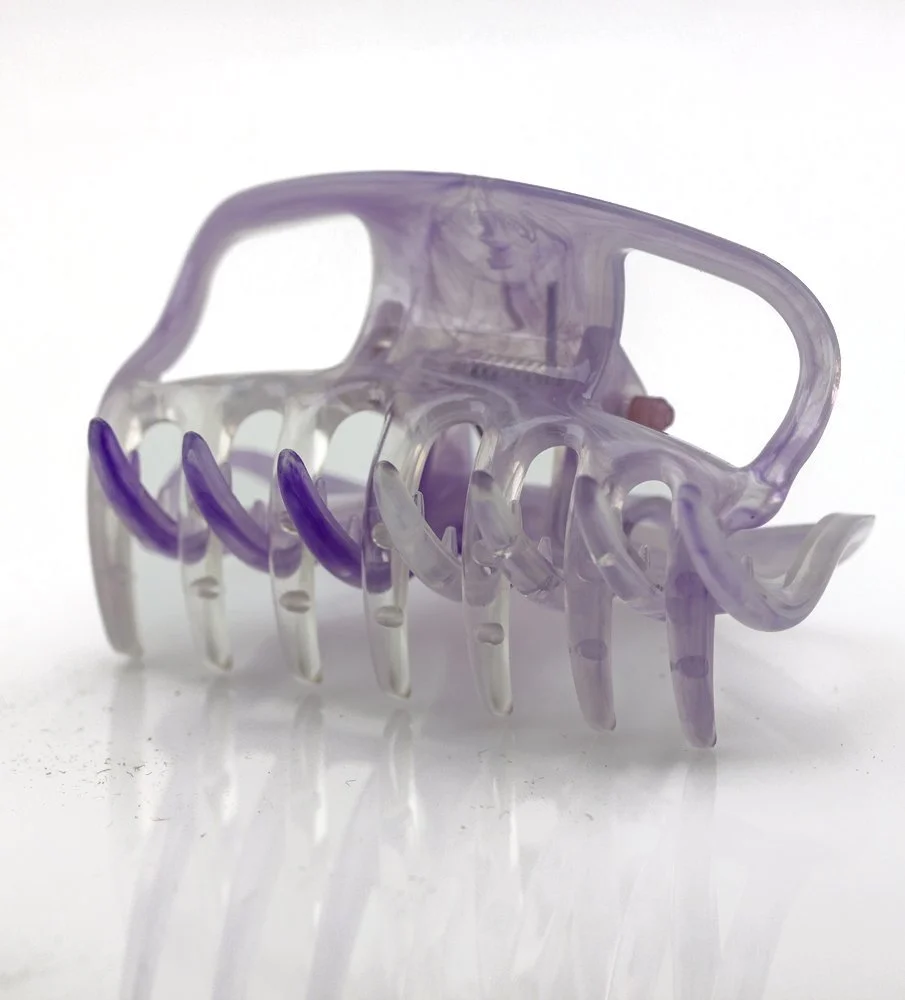 Заколки для волосся 6 см фиолетовые (2 шт.), фото №1 Заколки для волосся 6 см фиолетовые (2 шт.), фото №1