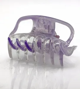 Заколки для волосся 6 см фиолетовые (2 шт.) - Фото 1