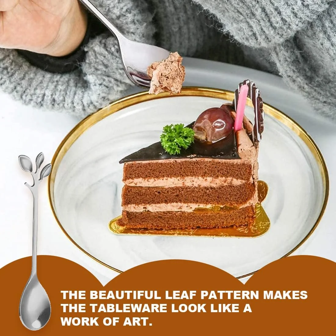 Набір чайних ложок 8 шт, фото №3