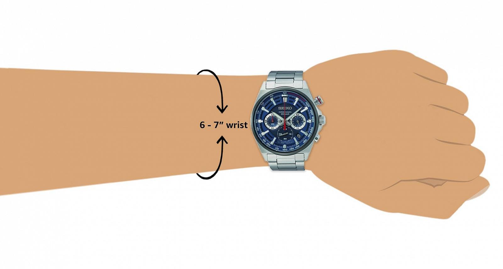 Кварцовий годинник Seiko SSB407P1 Сріблястий, сріблястий, Браслет, фото №8