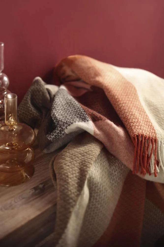 Плед Biederlack Desire с бахромой Цвет Camel Размер 130 x 170 см, фото №6