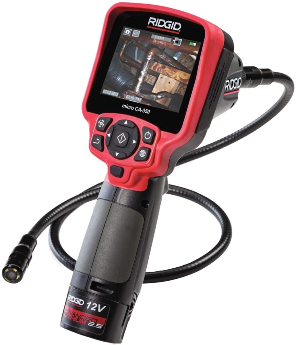 Инспекционная камера RIDGID Micro CA-350 X с WiFi и Bluetooth, фото №1