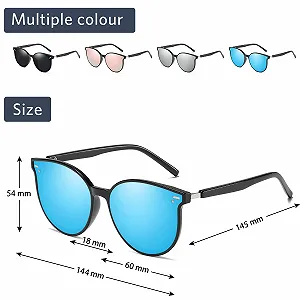 Сонцезахисні окуляри Котяче око Ipow Ретро Вінтаж Поляризовані Дзеркальні UV 400 synthetic.ua - Фото 1