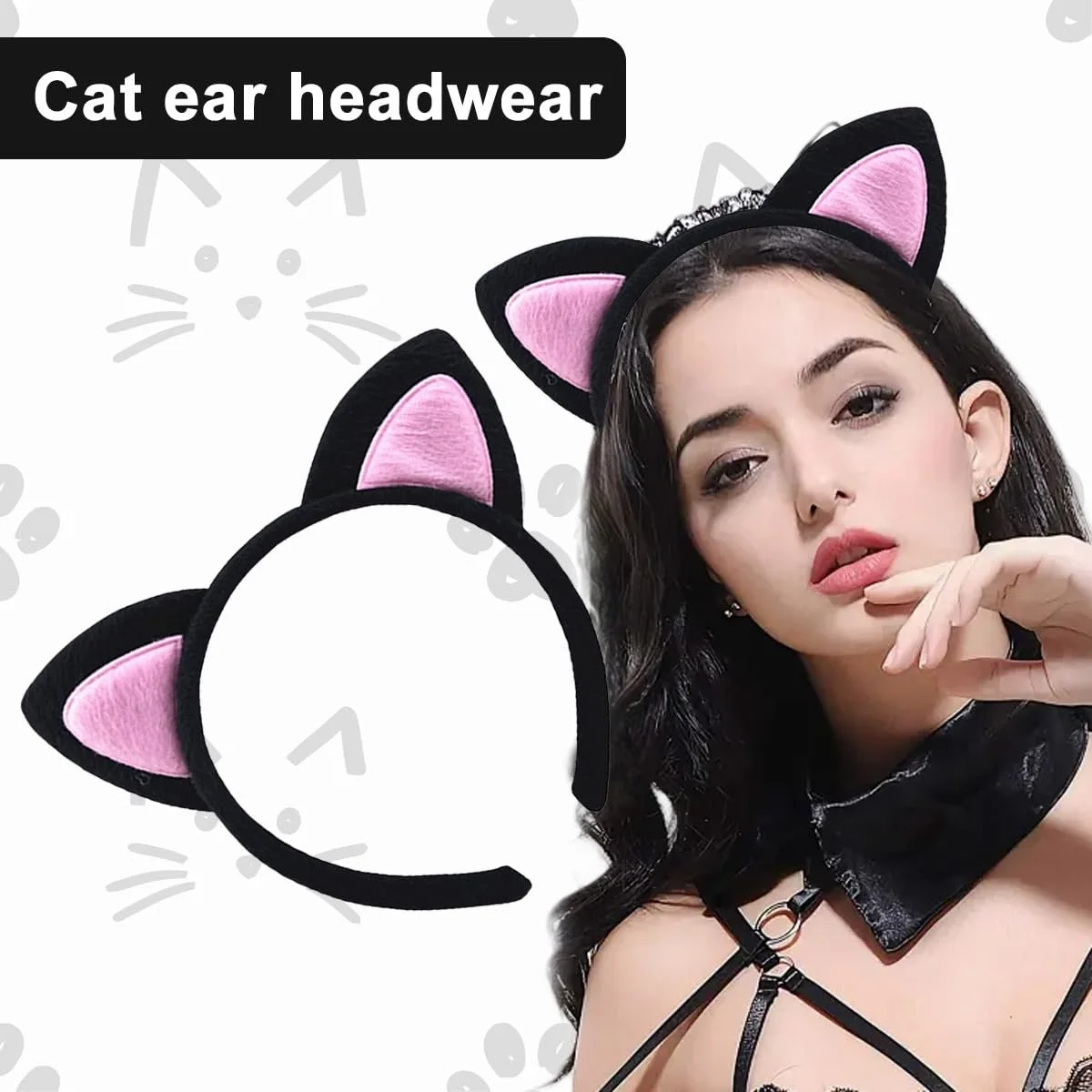 Обруч Вушка Плюшевого Кота, фото №4