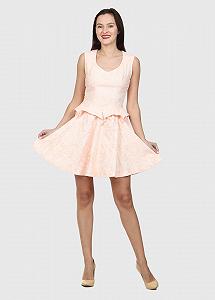 Платье Enna Levoni S Персиковый (ND-13785-Peach) - Фото 1