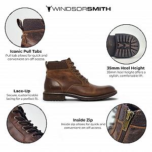 Челси Windsor Smith Beau Мужские Ботинки Кожаные synthetic.ua - Фото 1