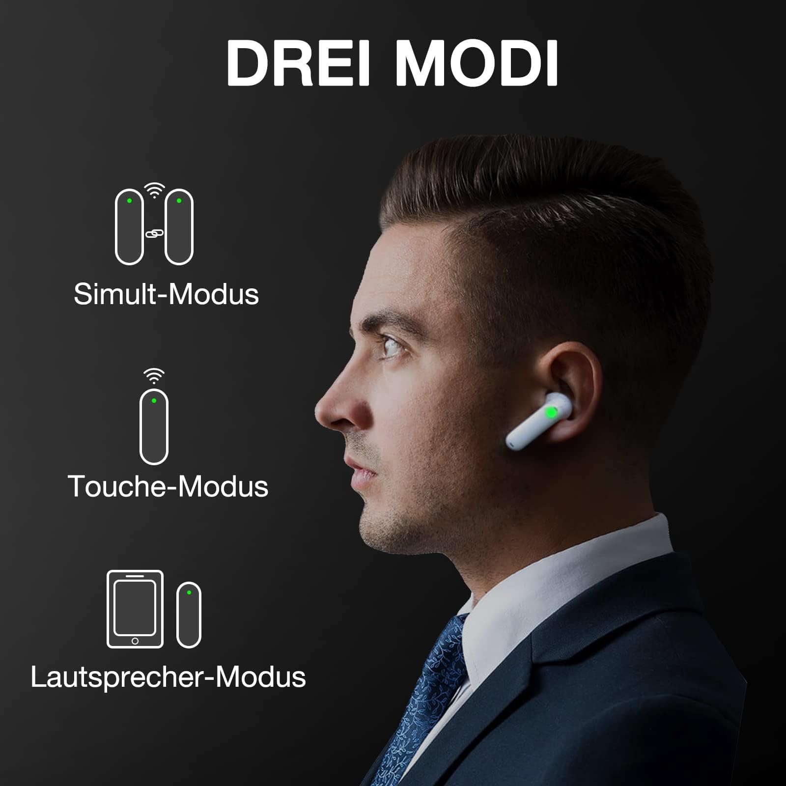 Переводчик голосовой Timekettle WT2 Edge/W3 Двунаправленный синхронный перевод, фото №4 Переводчик голосовой Timekettle WT2 Edge/W3 Двунаправленный синхронный перевод, фото №4